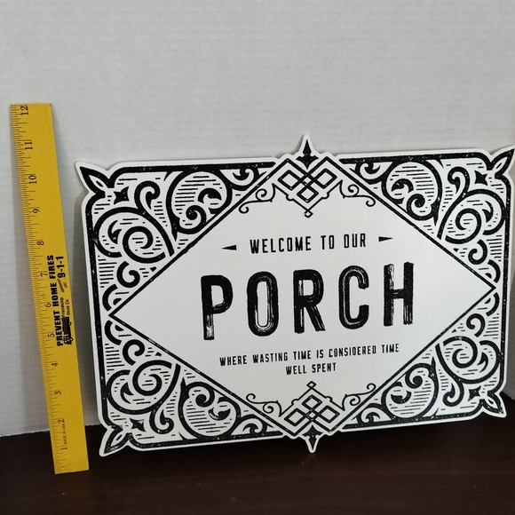 Chalk Couture hanging porch sign - Picture 1 of 1